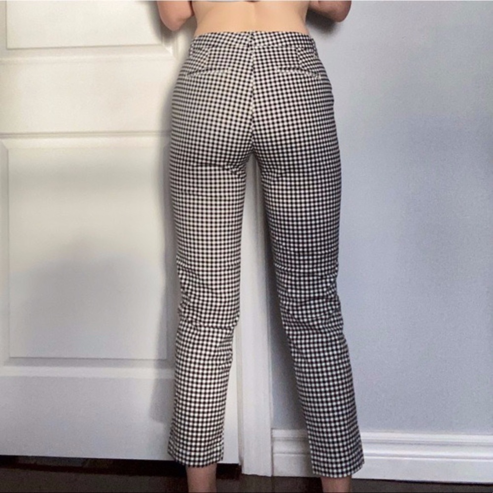 Gingham Crop Gap Pants